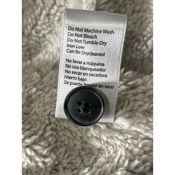 Jachs New York Men's L Muted Shirt Jacket Southwest Pattern Faux Shearling - Picture 10 of 11